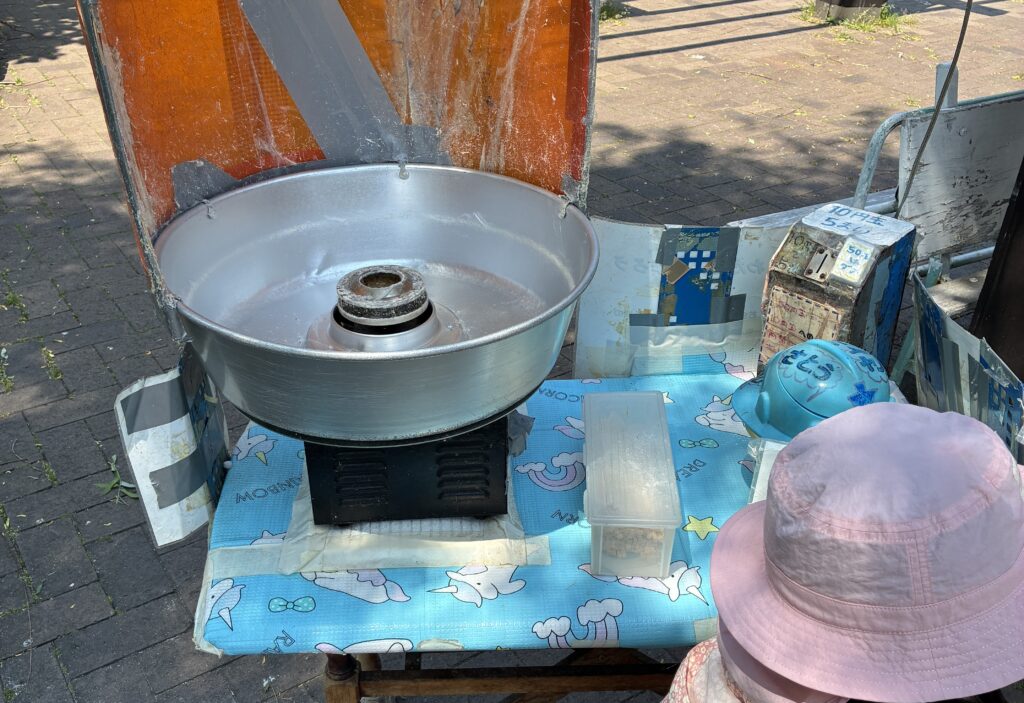 旭川常磐公園綿あめ