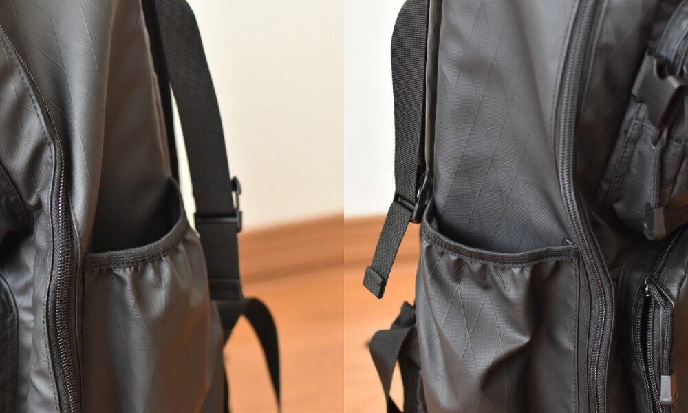 サンワダイレクト リュックサイドポケット