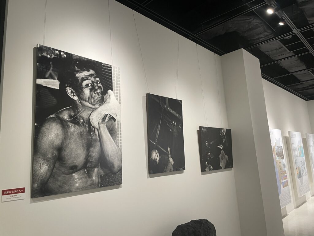 夕張市石炭博物館展示の写真