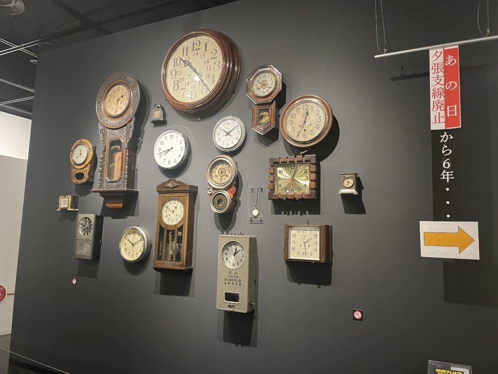 夕張市石炭博物館展示の写真