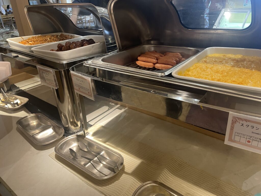 グリーンピア大沼朝食メニューの写真