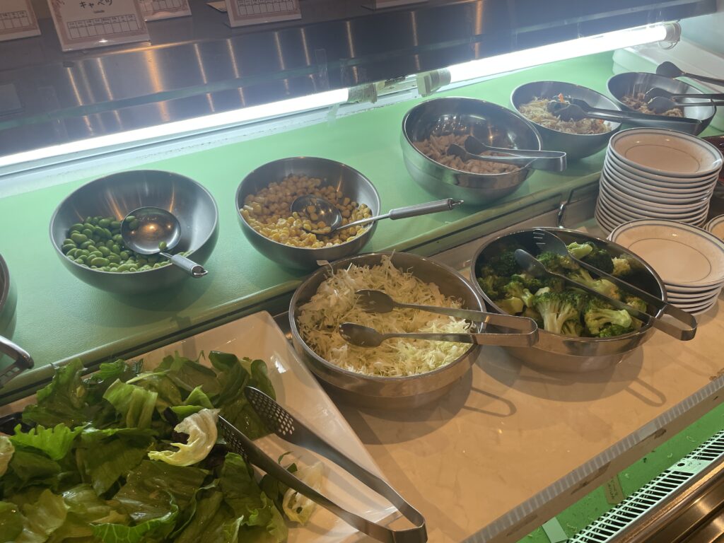 グリーンピア大沼朝食メニューの写真