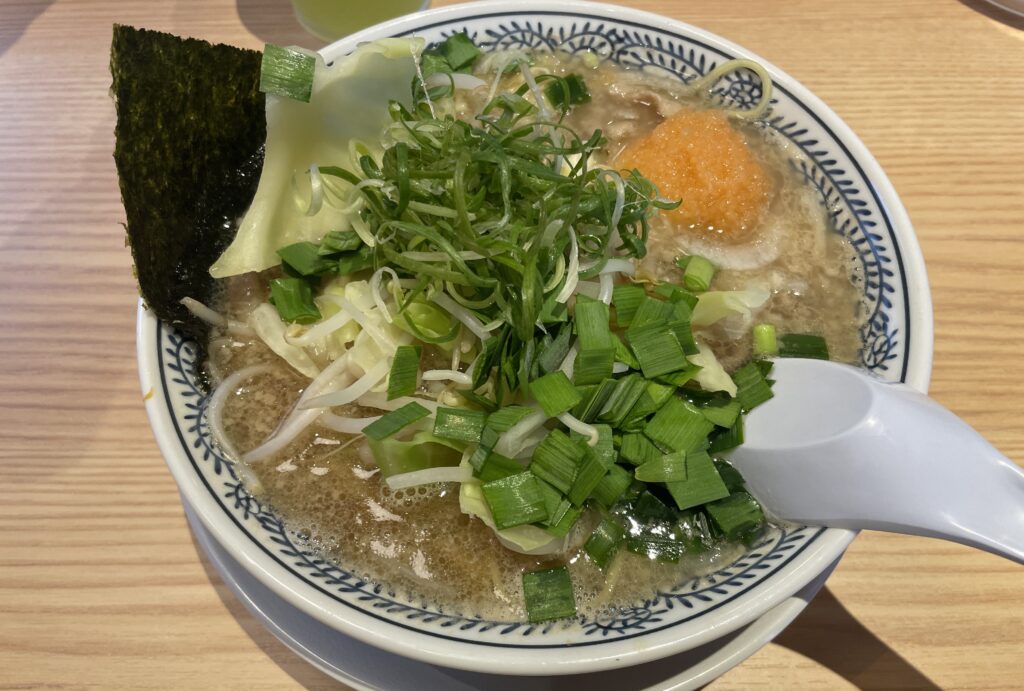 丸源ラーメン野菜肉そば