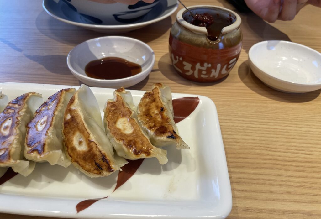 丸源ラーメン餃子の写真