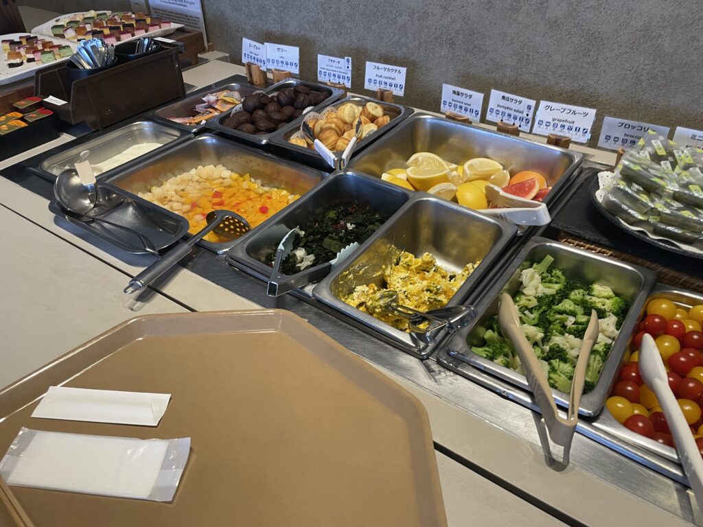 丸駒温泉朝食の写真