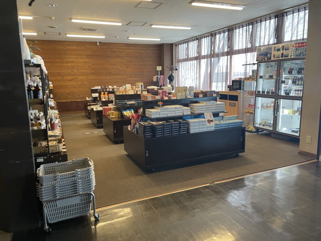 丸駒温泉売店の写真