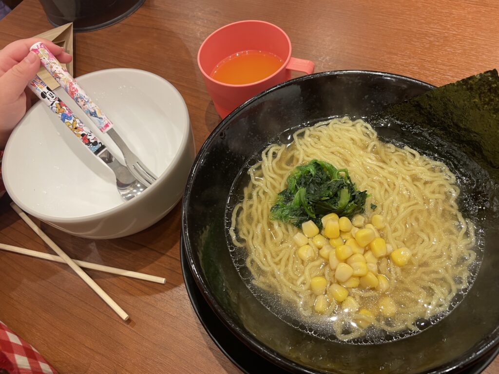 おばら家鍛治店お子様ラーメンの写真